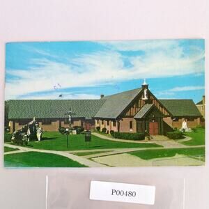 St Mary's Star of the Sea Catholic Church Virginia Beach 1960s Postcard VA 1976